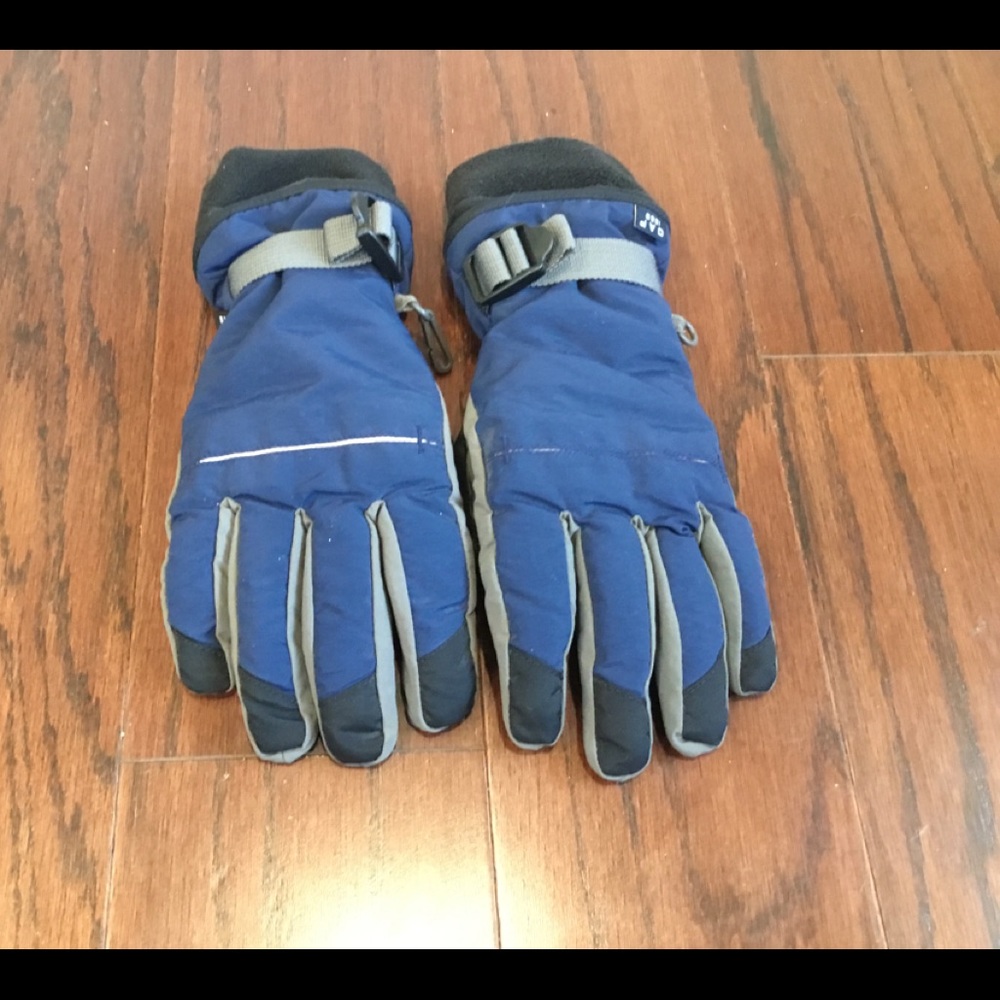Gap Kids fleece lined winter ski gloves L